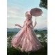 Cor Cupidinis Pearl Maiden Blouse Skirt Corset Belt Cape Overdress JSK Set OP and Underskirt(Limited Reservation/Multiple Colours/Full Payment Without Shipping)